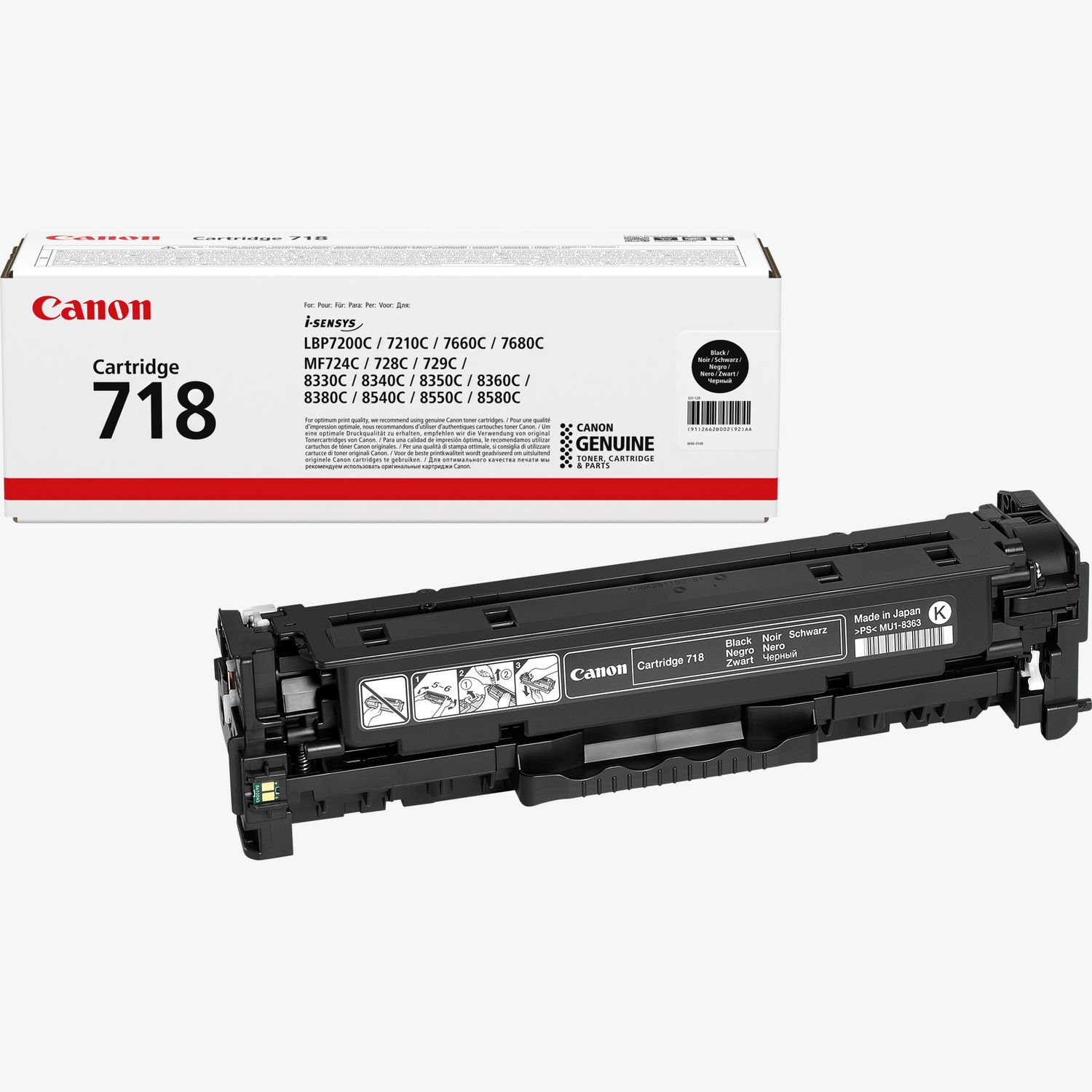 Canon 718 Genuine Toner Cartridge