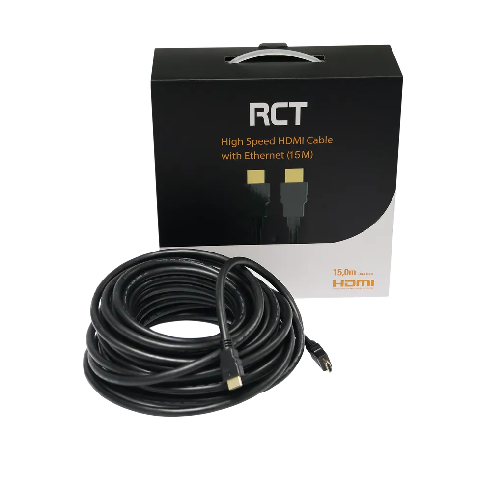 RCT High Speed HDMI Cable with Ethernet (5M)