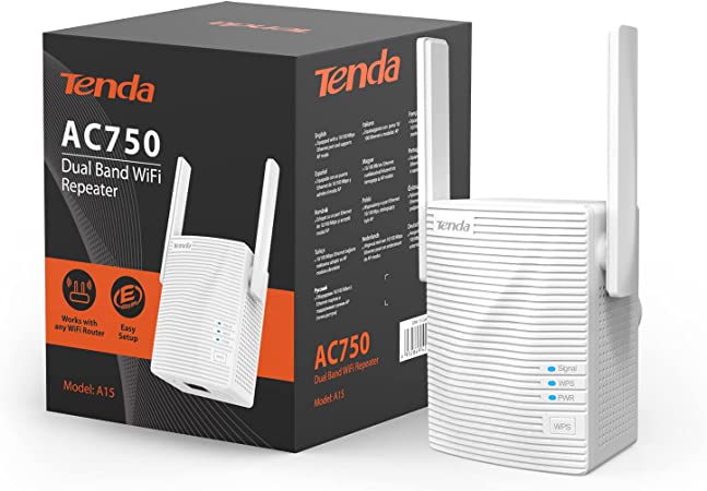 Tenda AC750 Dual Band WiFi Repeater